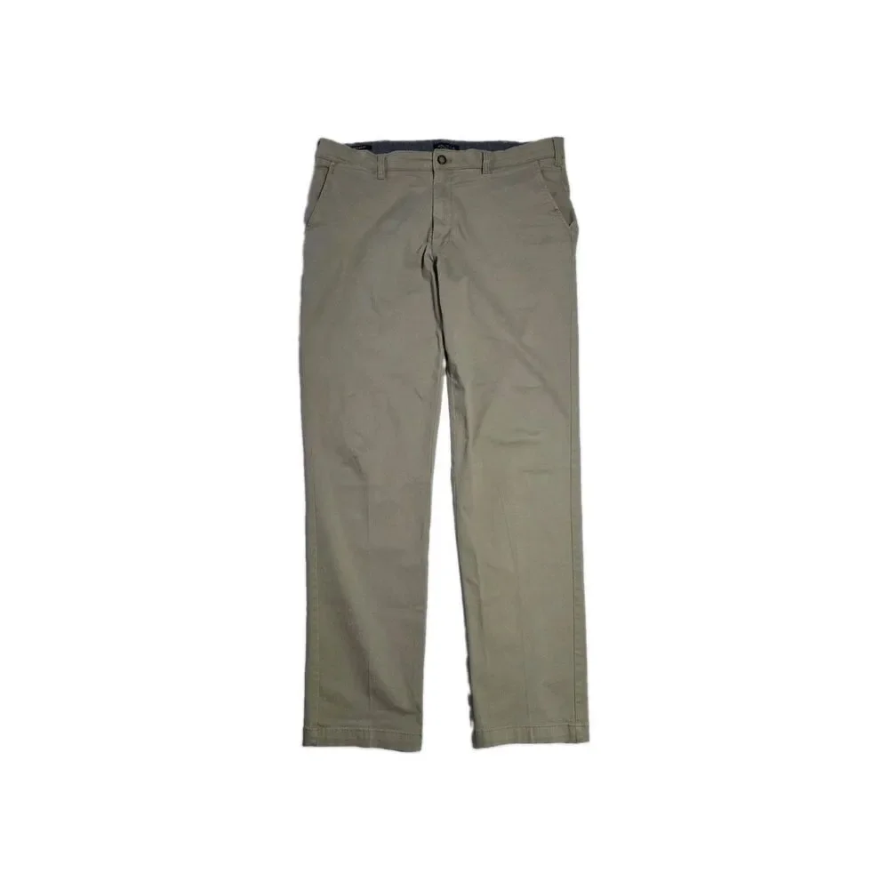 Nautica Classic Fit Khaki Chino Pants Men's 36x34 Straight Leg